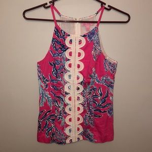 Lilly Pulitzer halter top.